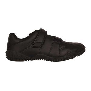 Lonsdale Childrens/Kids Fulham Leather Sneakers / Black